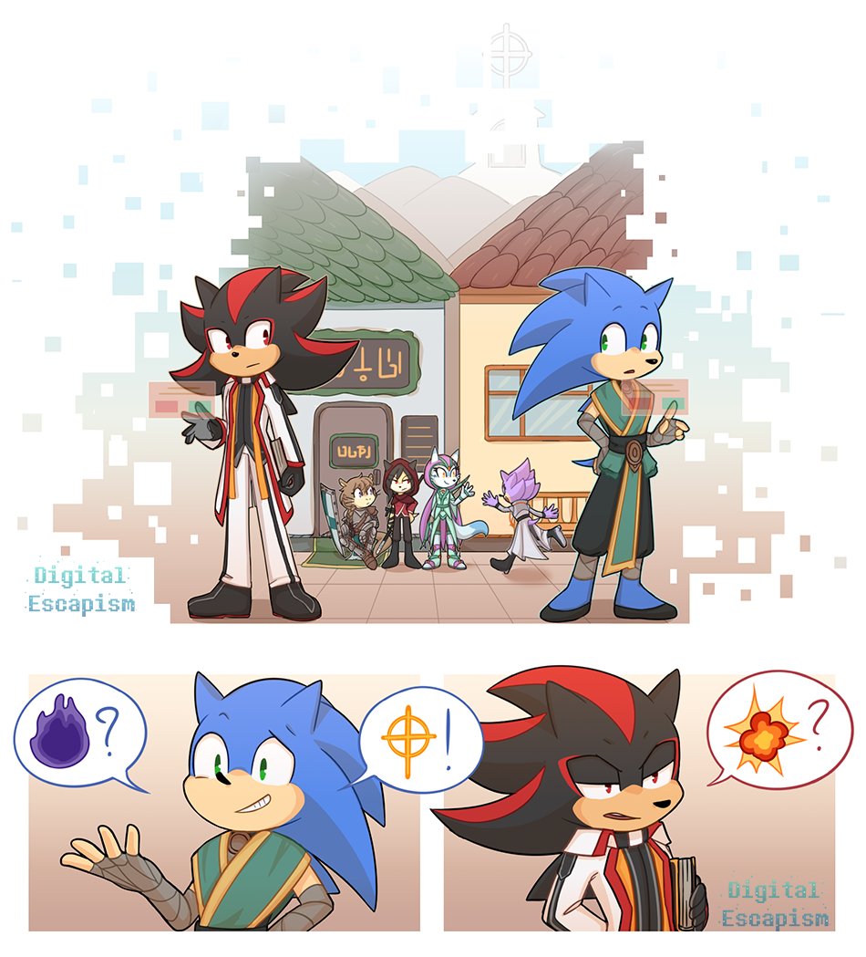 Imagem: Image result for sonic x shadow fanfiction, Sonic and shadow