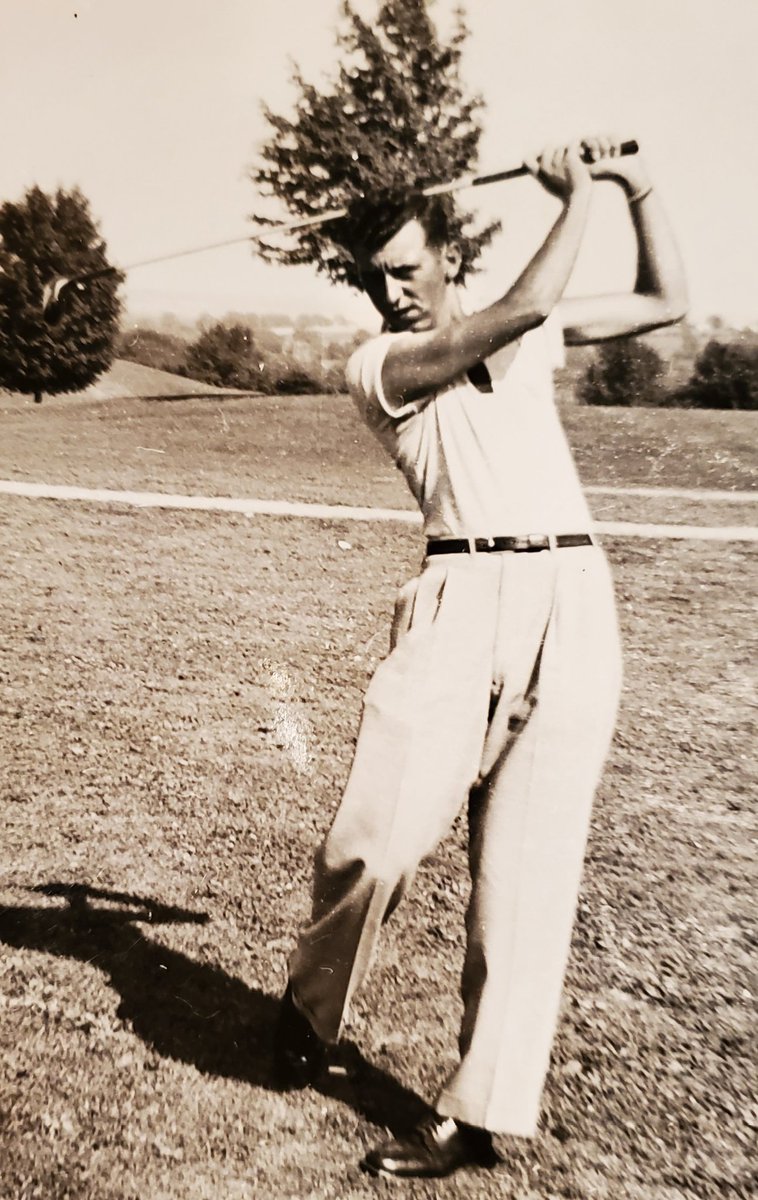 Yesterday my Dad died.  He loved his family, was beamingly proud of his grandkids and loved golf.  Ill miss him.