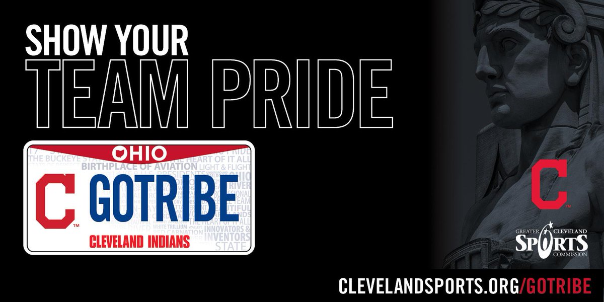 Show your Cleveland fandom with a Tribe themed license plate. A percentage of proceeds benefit a local nonprofit, Greater Cleveland Sports Commission and each professional sports team’s charity.
https://t.co/H7PthfEqVR https://t.co/3HVcKwPz2S