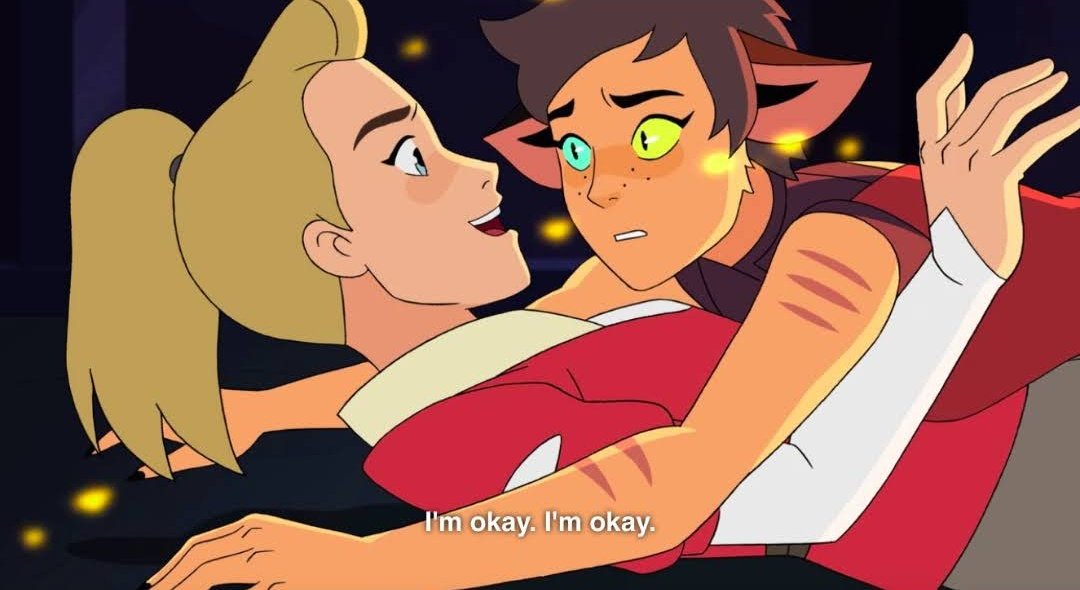 __bibaby__'s tweet photo. "you always wanted more...
but all she ever wanted was you"

#catradora #Shera #sheramovie #SPop https://t.co/i1XsXeCM0M
