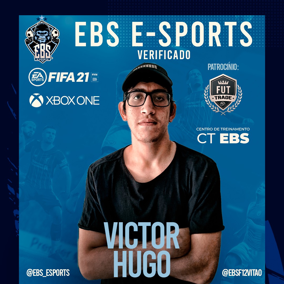 ebs_esports's tweet photo. ATLETA EBS
.
Victor Hugo, agora é membro da família EBS, ja chega verificado pronto para as competições oficiais desta temporada, a rapaziada na EBS não para! vamos juntos nessa!!
Estamos prontos! #goebs
#ebs_esports #goebs #fifa21 #easports @EBS_Formigoni https://t.co/bSaA0fMZjp
