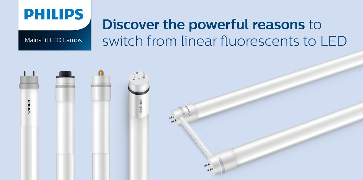 KirbyRisk's tweet photo. Philips and Kirby Risk are proud to announce the expansion of MainsFit (UL Type B) LED Tube products Buy Now: https://t.co/WXK2Y8V61x
#Philips #LEDlamps #commerciallighting #hospitalitylighting #lightindustriallighting #educationallighting #Ballastbypass #directwire https://t.co/BcO0qrHTqX