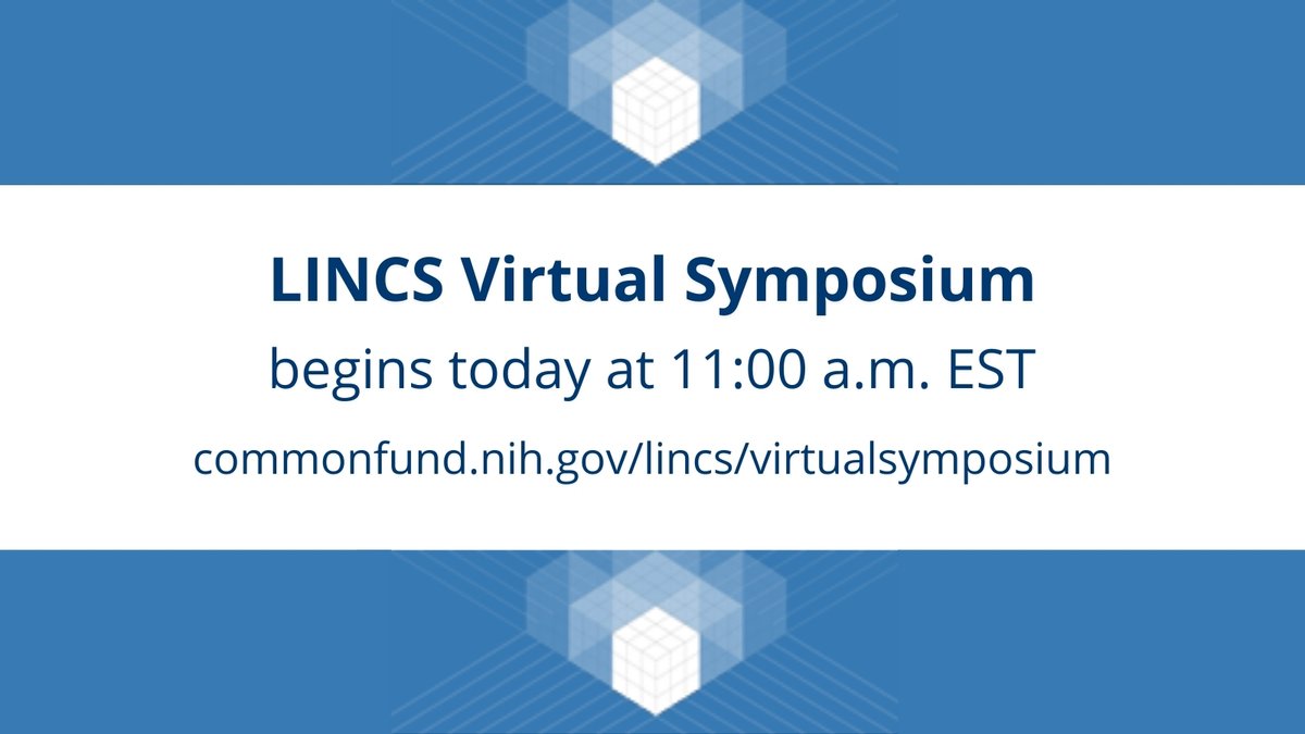 NIH_CommonFund's tweet photo. Who's looking forward to the final day of the #LINCSVirtualSymposium? Join at 11:00 a.m. EST to hear the first talk of the day from @broadinstitute's Dr. Aravind Subramanian about #LINCSDATA and @CMap_Broad resources for #GeneExpression data: https://t.co/OpaLrB9NVF https://t.co/P6H1CK3mC1