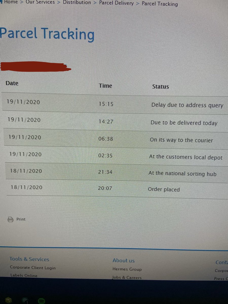 Nics_Bella's tweet photo. @Hermesparcels acting like my East London address is a farm in the middle of nowhere. Can’t locate my address so they decide to do nothing 🙄 https://t.co/18FDoAEfaj
