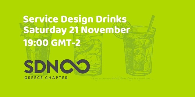 SDNetwork's tweet photo. Join SDN Greece as they open an online bar๐น! Hug a bottle of your favourite drink and come exchange service design stories, experiences and get to know each other better.
*held in Greek language*
https://t.co/cbDwGHGGk9
#servicedesign #sdnchapters #sdngreecechapter #sdn https://t.co/p9IAOEDCcv