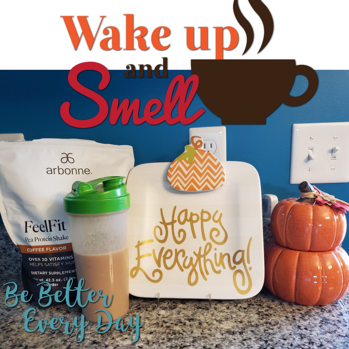 ☕☕ Different Cup of Joe☕☕☕
I'm not a coffee drinker but I'm actually linking this limited edition flavor. I added some vanilla extract to soften the coffee taste. Its really good now. 😁