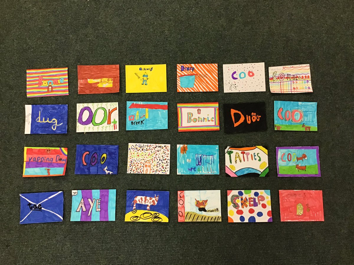 KillermontPS's tweet photo. Some of our favourite Scots words in P5a #BookWeekScotland #ScotsDialect https://t.co/y9tCmhNhqu