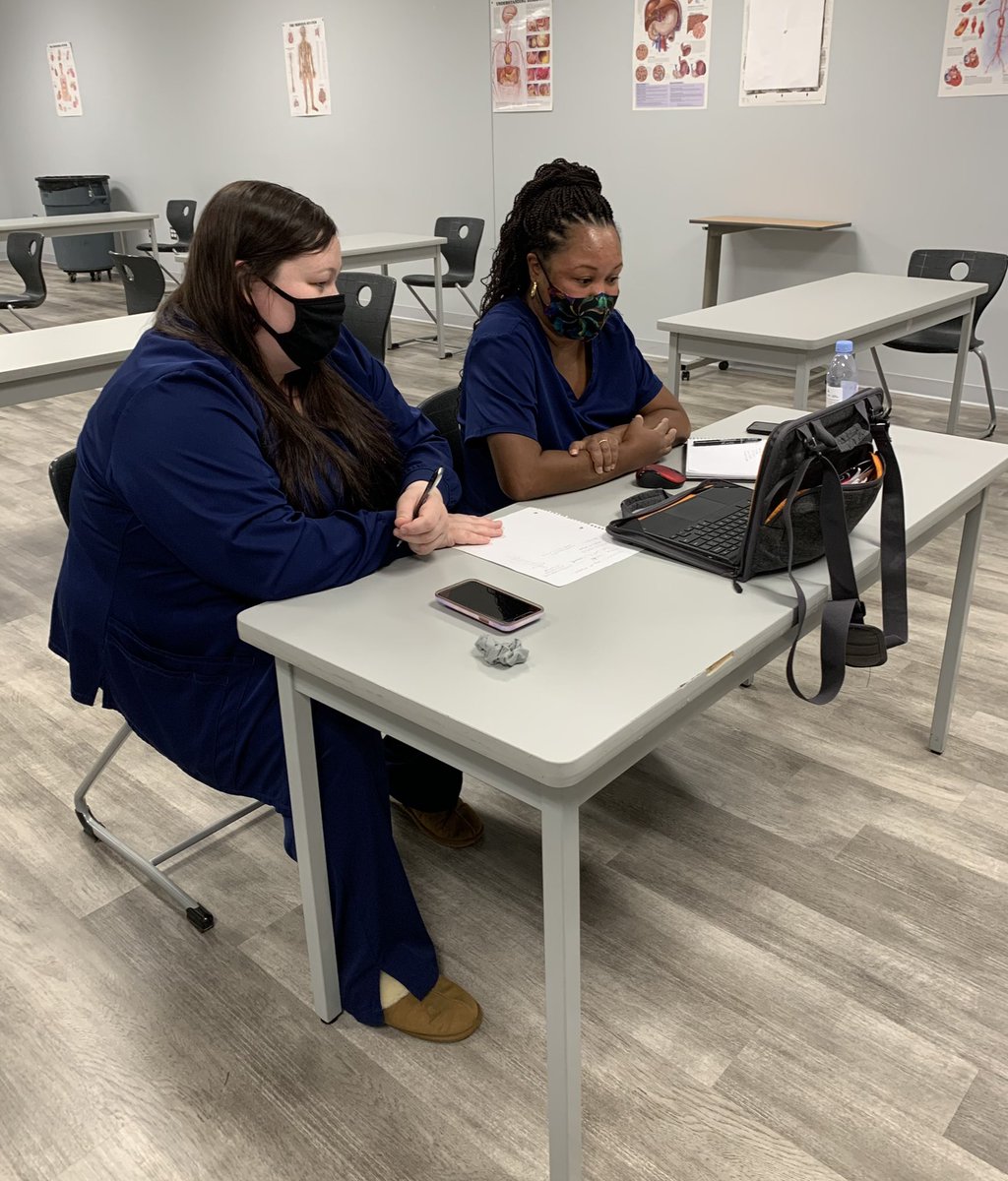 BTAdultEd's tweet photo. Career placement time for our Practical Nursing students getting ready to graduate. 🙌 Our 1st Virtual Career Fair was a success thanks to @ChristianVillages @communityfirs15, @InterimHealth, @HospiceofCincy, @KetteringHealth and @OhioLiving Our next class starts Jan 21, 2021 https://t.co/ATZvs4Pda4