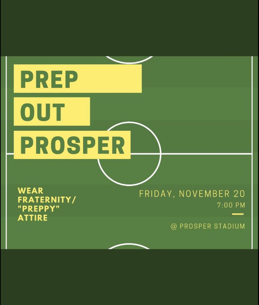 Hey Bengal nation! don’t forget to Prep out Prosper tonight <a href="/prosper/">Prosper</a> !! Can’t wait to see y’all there! drive safe everyone 🏈 #bengalexcellence
