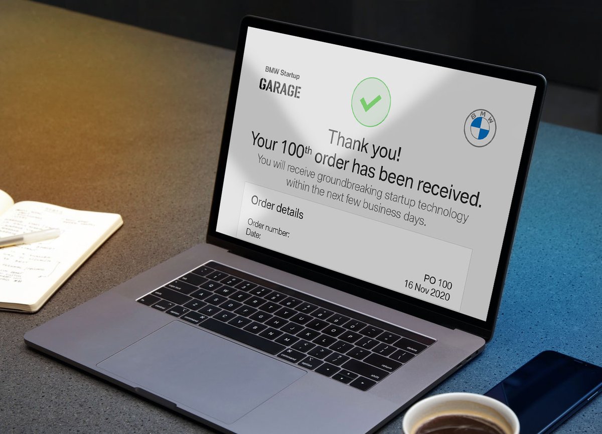 BMWStartups's tweet image. This week, @BMWStartups reached a huge milestone. We placed our 100th order and initiated our 100th PoC with a #startup from our program. This shows how successfully our #VentureClient unit has taken a key role in @BMWGroup&apos;s #openinnovation ecosystem since its foundation in 2015