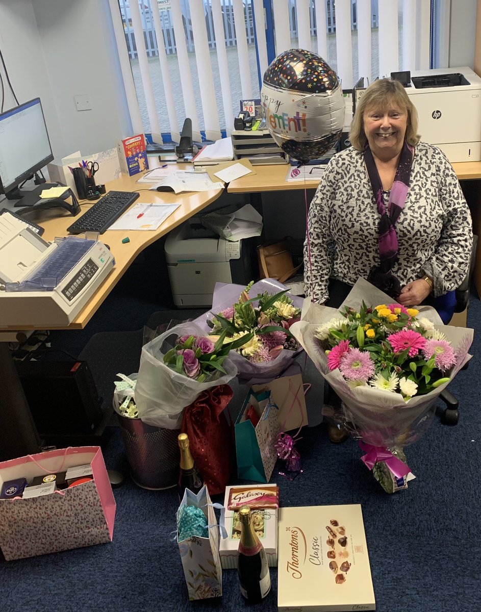 Today Carol retires after 18 years with Fastnet. Thanks for all your hard work. Enjoy the well deserved rest Carol, we’ll miss you 😘