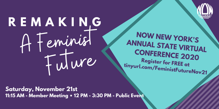 Calling young leaders in NY! Excited about the election results but wondering what's next? Join us at our virtual conference, Remaking a Feminist Future, TOMORROW to discuss your vision for a progressive agenda in 2021. Registration is free: tinyurl.com/FeministFuture…
 #FemFuture21