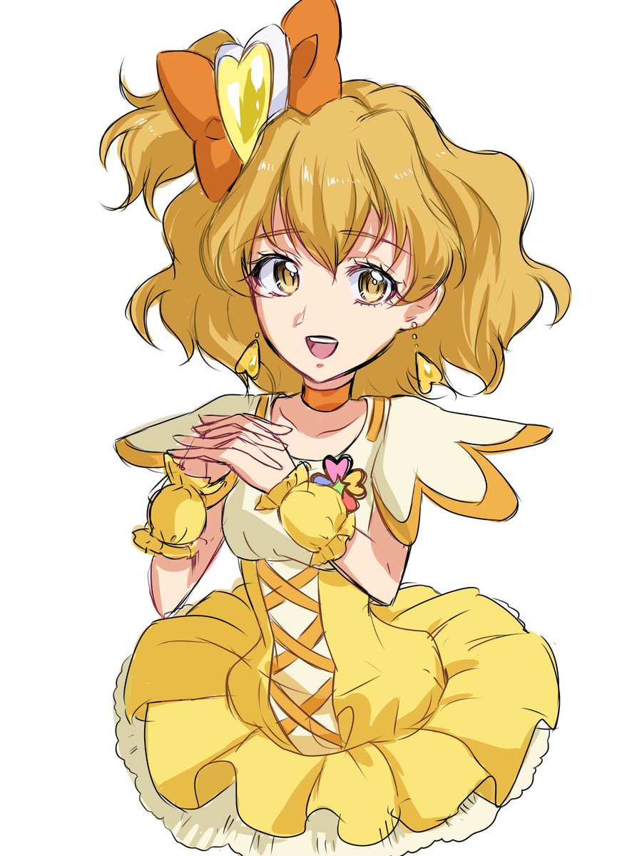山吹祈里 「わたし、信じてる!
ふわふわ癒しのプリキュアブッキー? 」|みにーのイラスト