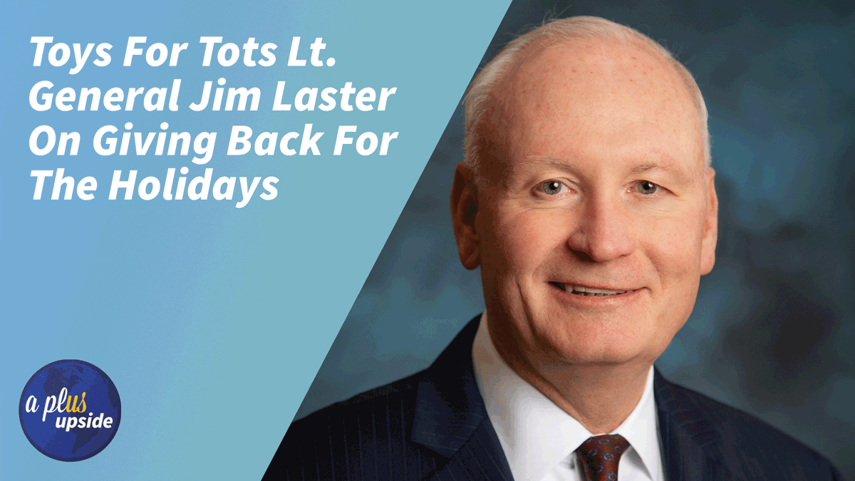 aplusapp's tweet photo. Marine @ToysForTots_USA Foundation President and CEO Lt. General Jim Laster joins this week's #APlusUpside to discuss how we can bring joy to children across the US amid the pandemic. https://t.co/SYgmxNv5Ul https://t.co/jMHZc3w1Ue
