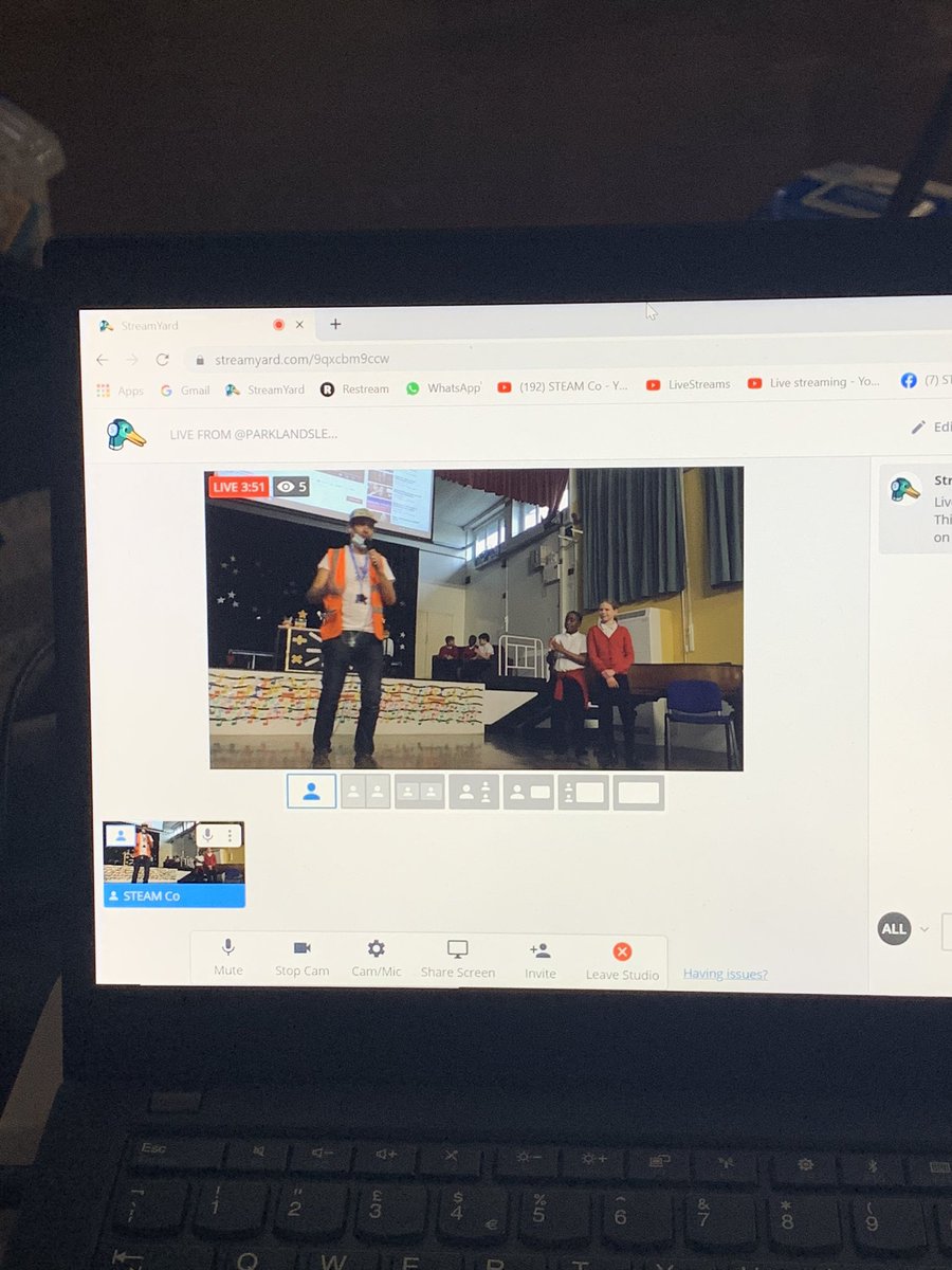 Ladies and Gentlemen, Boys and Girls fasten your seatbelts as live from the  #FunPalace on  #FundayFriday its  @ParklandsLeeds  #bestseatsinthehouse assembly. Prizes,  #vendingmachines, awards, drinks... XTables and lots of elbows, smiles and love. Enjoy the thread with  @ST3AMCo