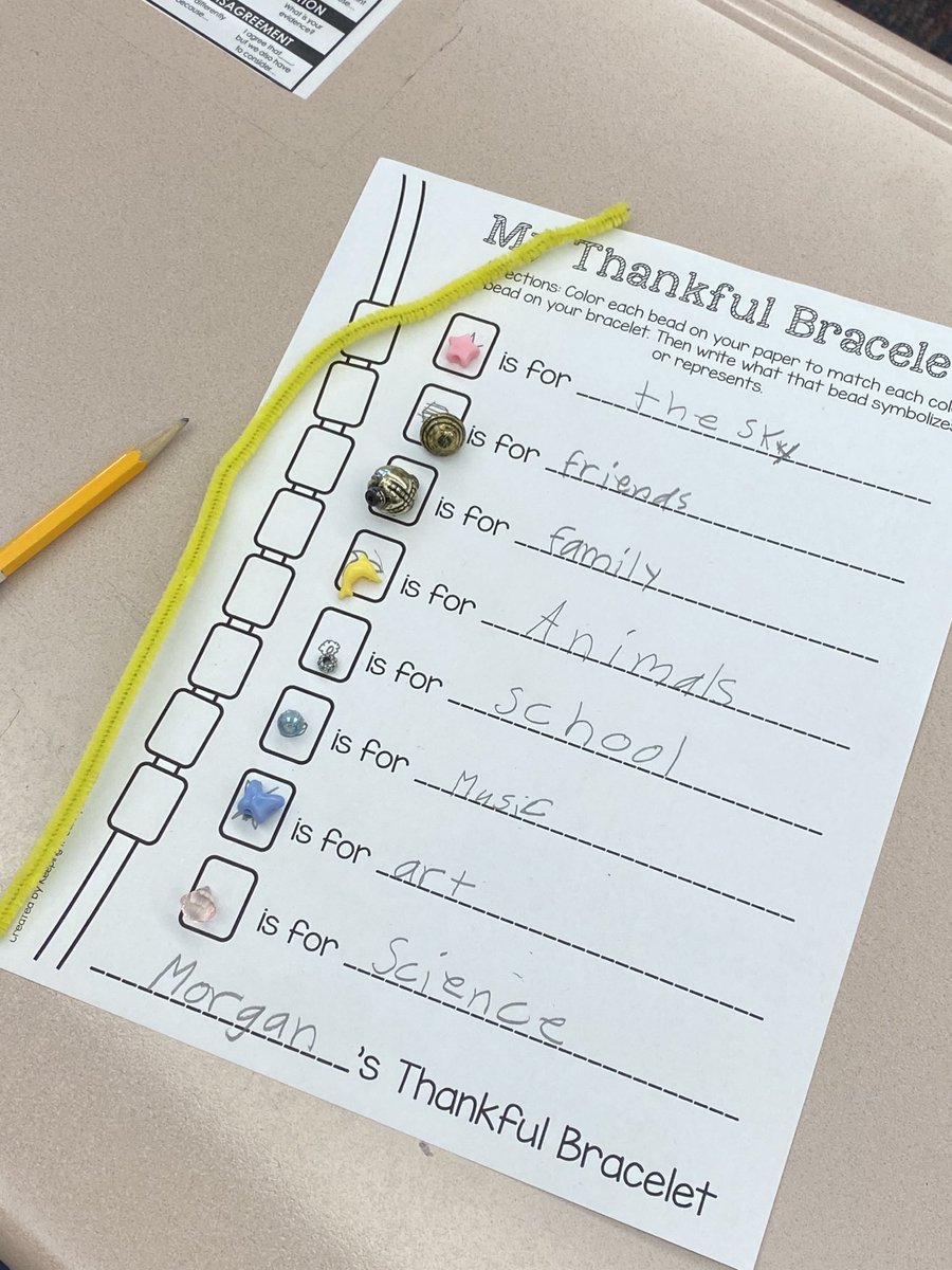 Talking about being thankful today.
