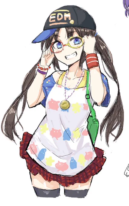 絵チャで描いた三峰です 