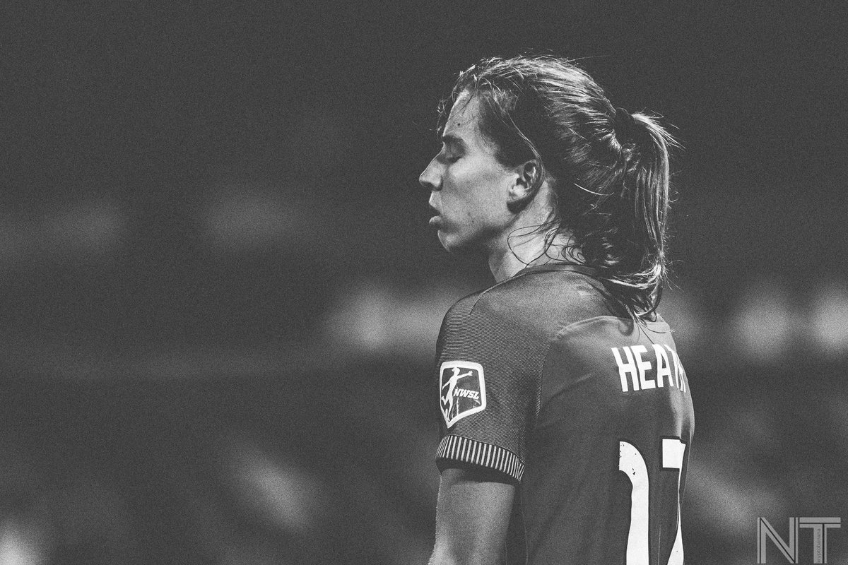 Tobin Heath's jawline; a thread