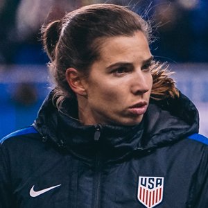 Tobin Heath's jawline; a thread