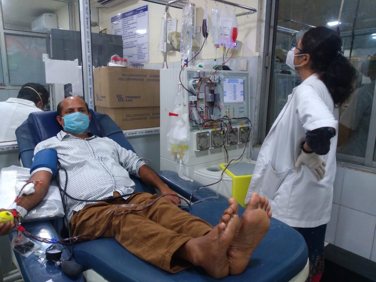 AssamCovid's tweet photo. GMCH Covid Hospital.

#AssamPlasmaHero

Your #Plasma can save #TwoLives

We still need your help to save more #Lives.

- Biplab Bhattacharjee
   Guwahati
   Age 52
  
#AssamFightsCorona https://t.co/W3UajDtSwc