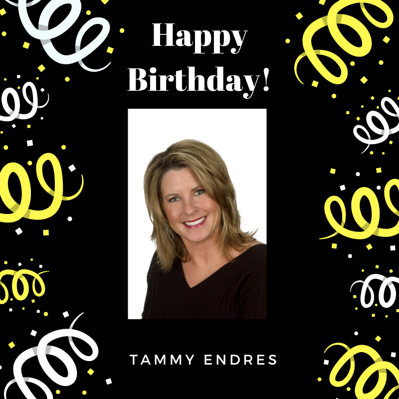 weichertft's tweet photo. ⭐💛Wishing Tammy Endres a Very Happy Birthday today!! Have a great day Tammy!! 🎂🎉🎈💛 #itsyourbirthday #celebrate #happybirthdaytoyou #cheers #happyday https://t.co/NvTpsXzcfw