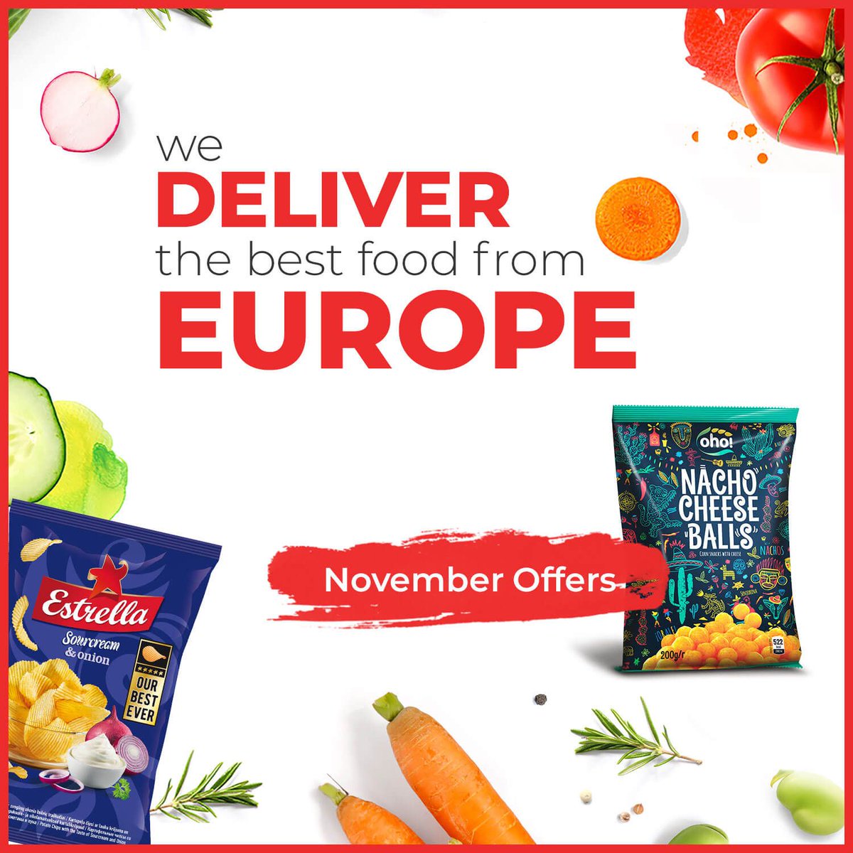 Promo Still Live! Don't miss out on the Amazing November Offers
.
.
Limited time left, get it while it's there
.
.
#LituanicaRetail #Lituanica #EasternEuropeanFood