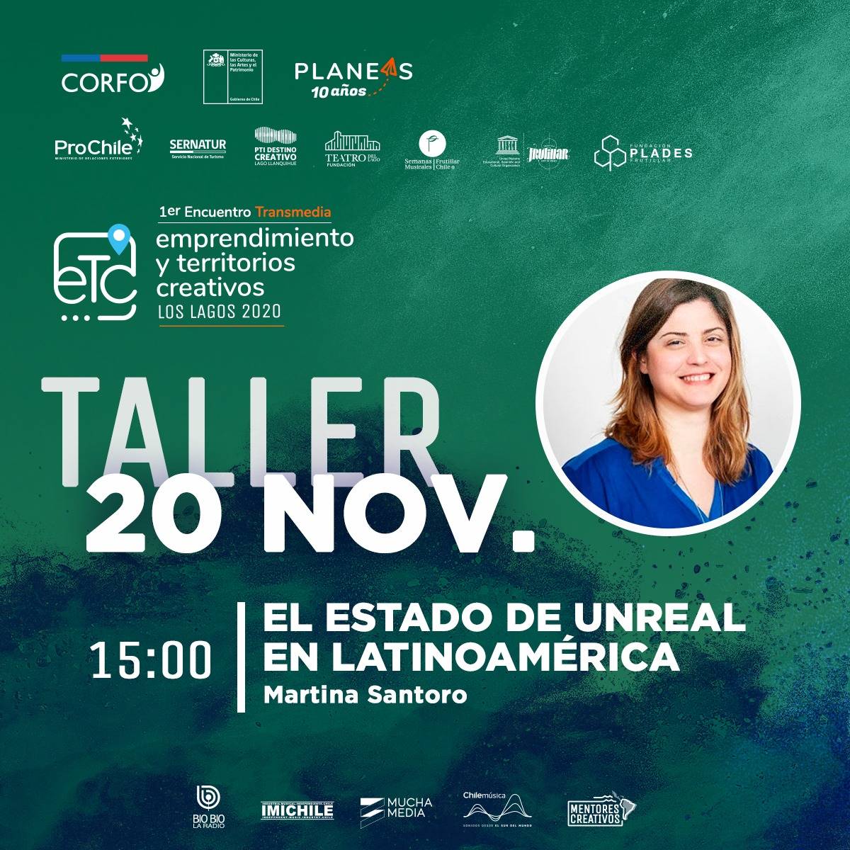 etcloslagos's tweet photo. 🔵Esta tarde @SantoroMartina nos llevará al mundo de Unreal Engine y presentará las principales características del motor, sus aplicaciones y cuál es el desarrollo de la plataforma en Latinoamérica. ➡️Conéctate a las 15H en https://t.co/KwVaqkycVU #videojuegos @EpicGamesLat https://t.co/vUaqdTR0x2