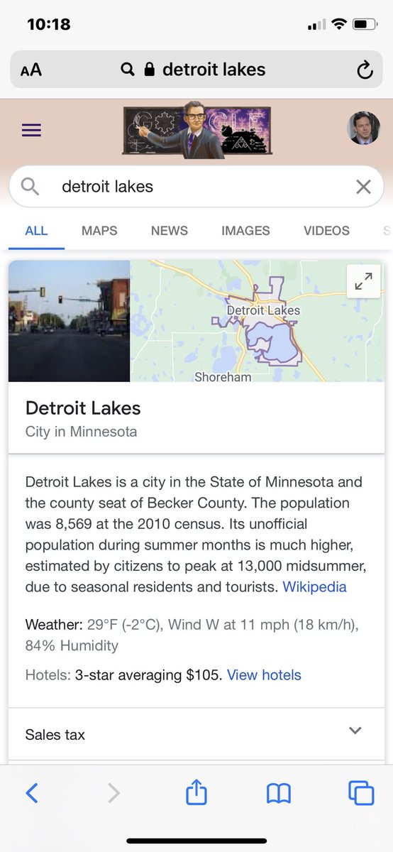 6/ Same result with Detroit Lakes. These are not townships in Michigan. These are townships in Minnesota. Though yes both states start with the letter M.