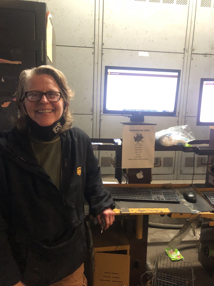 Karen Baker punched out for the last time after 30 years of service. Thank you for everything you have done for UPS. The Stafford Preload will miss you!