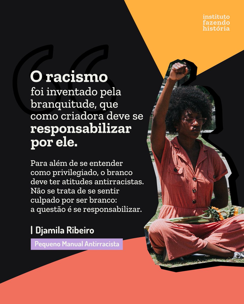 institutofh's tweet photo. Hoje, 20 de novembro, é Dia da Consciência Negra, e para além de uma reparação histórica, o Instituto Fazendo História entende a necessidade e urgência do tema ser tratado, discutido e debatido todos os dias. https://t.co/c89HXAfniQ