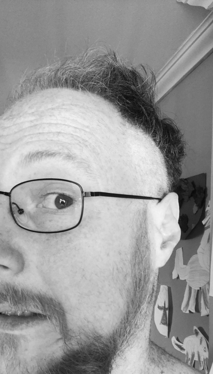 JasonBarsky's tweet photo. Just in case you ever give yourself one shockingly good haircut at home and begin to think you can do it again, I’m here to tell you that’s not the case.  #homehaircut #notabarber #2020 https://t.co/xx36EBXMHb
