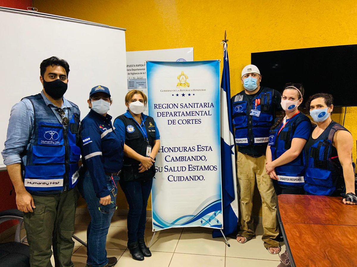 HassaanBhai's tweet image. Thank you 🙏🏽 Ministry of Health #Honduras 🇭🇳, #EMTAmericas #PAHO #CICOM for your continuous support and help extended to our Emergency Medical Team in reaching our destination - San Pedro Sula, Cortes - @humanityfirst @HFI1995 @CMATeams