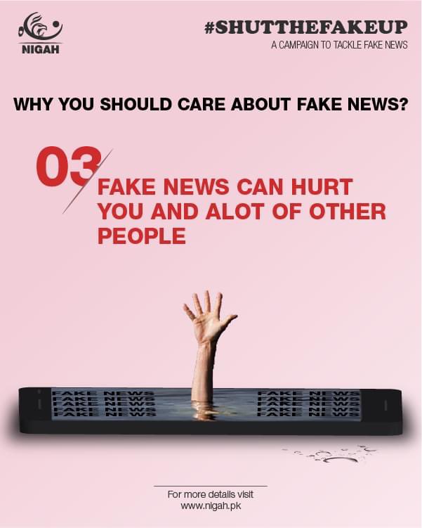 nigahofficial's tweet photo. Nigah Infographics: Why you should care about #Fakenews?
Campaign: #ShutTheFakeUp https://t.co/zOUI0tAGoK