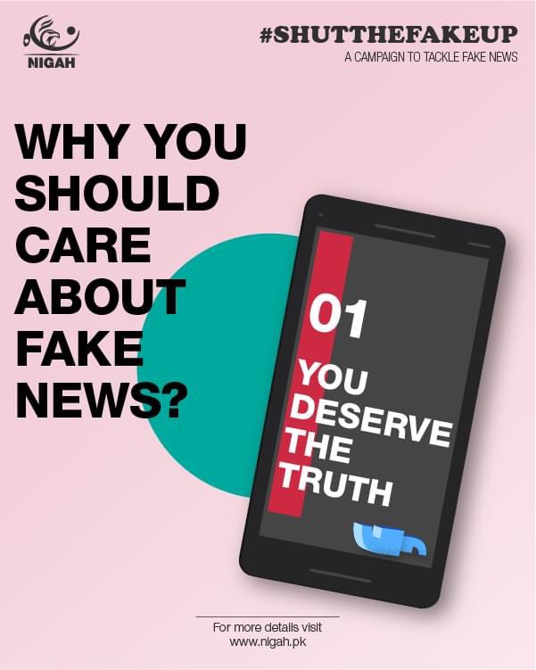 nigahofficial's tweet photo. Nigah Infographics: Why you should care about #Fakenews?
Campaign: #ShutTheFakeUp https://t.co/zOUI0tAGoK