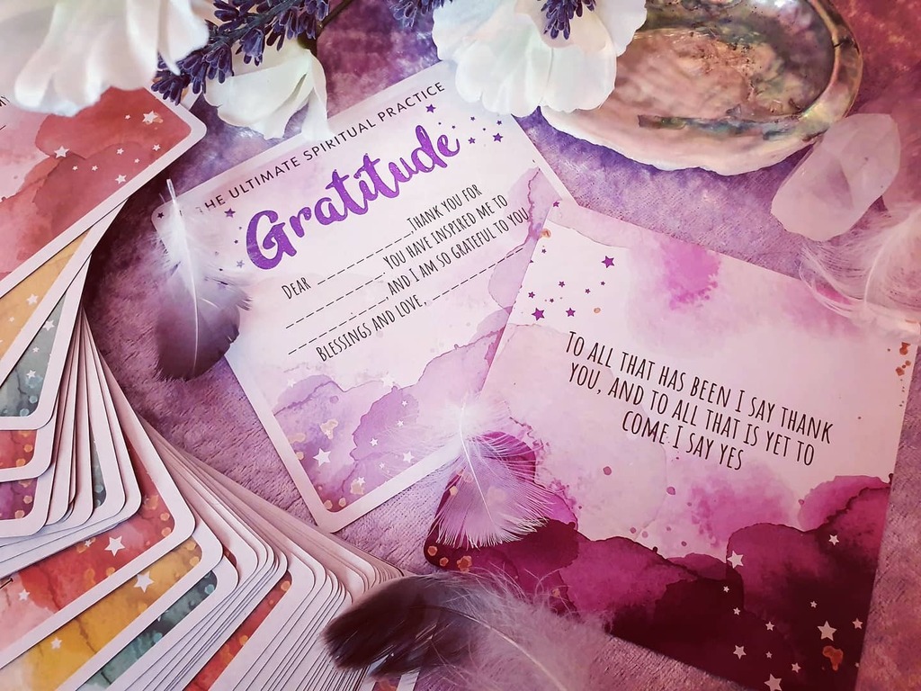 WishCraft_AC's tweet photo. If you've read #WishCraft, you'll know how important the practice of Gratitude is to "powering up" your magickal manifesting and casting spells to make your wishes come true! 

Today I'm so very thankful to have received this GORGEOUS deck of 50 beautifu… https://t.co/Bu2ssBe6FP https://t.co/xf1boqCuoY