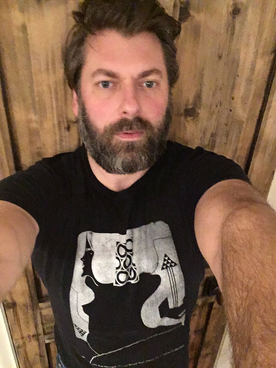 HarrySword's tweet photo. Love this design- ⁦@StaciaMiss⁩ Barney Bubbles early 1970’s artwork ‘love from Miss Stacia’ #bandtshirtday ⁦@maryannehobbs⁩ #hawkwind https://t.co/TFt8pdArlh