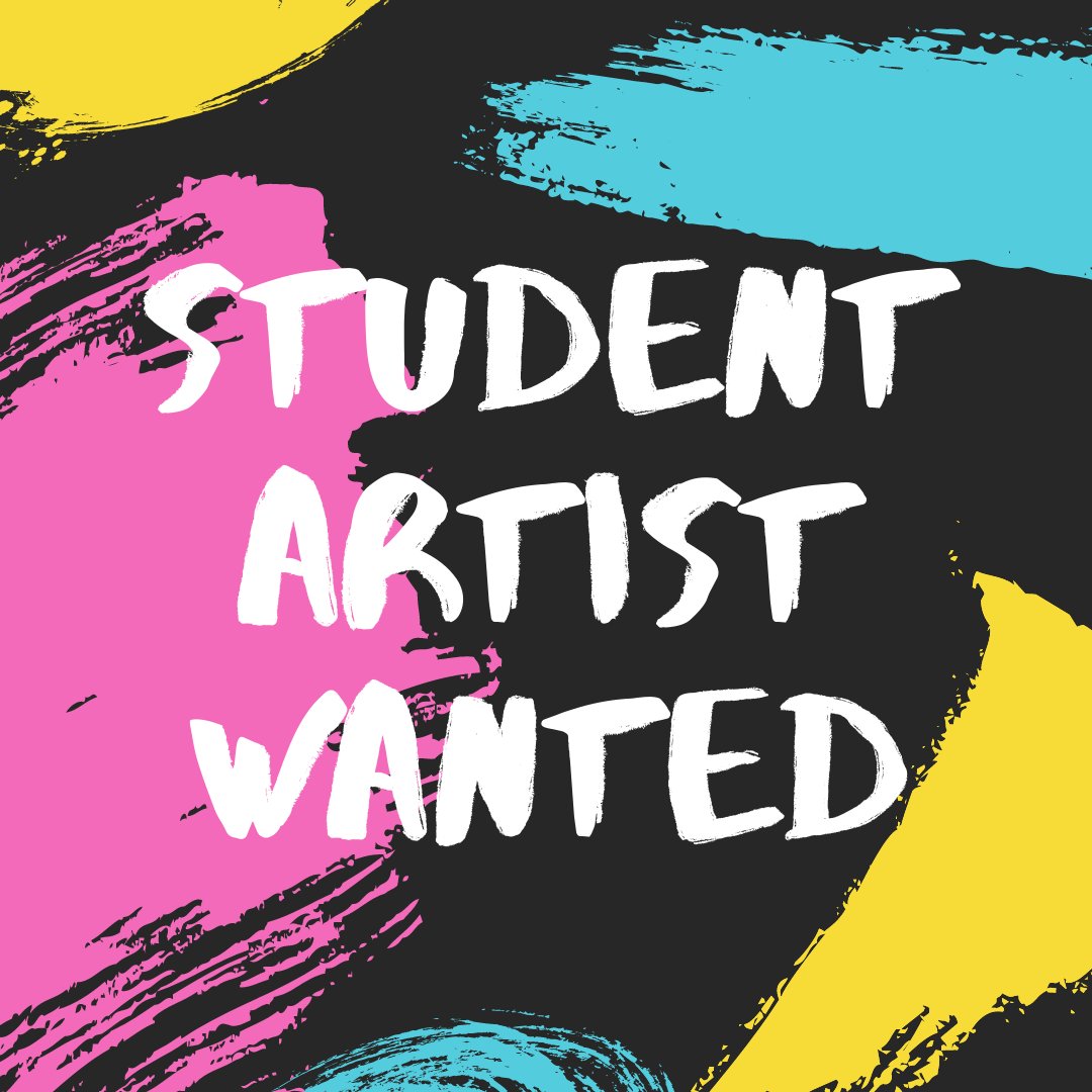 SpectrumFred's tweet image. Calling all student artists! We’re looking for someone to lead our Paint Night event next semester. More info in the second pic. Message us if you’re interested! 🎨