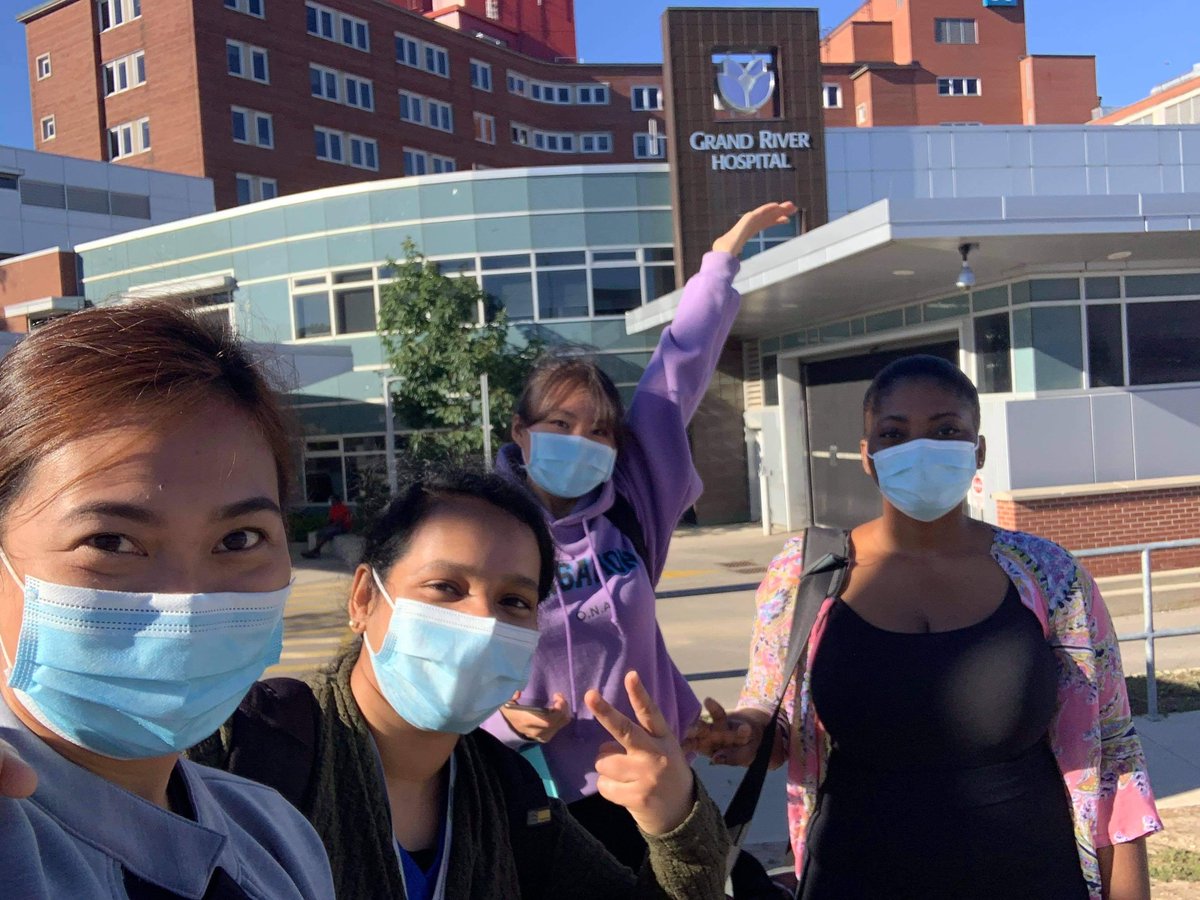 grhospitalkw's tweet photo. It's #FaceMaskFriday and we're celebrating our future nurses during National Nursing Students' Week!  Thank you for showing dedication and resilience while caring for patients during the pandemic. https://t.co/4EvC24fBo2