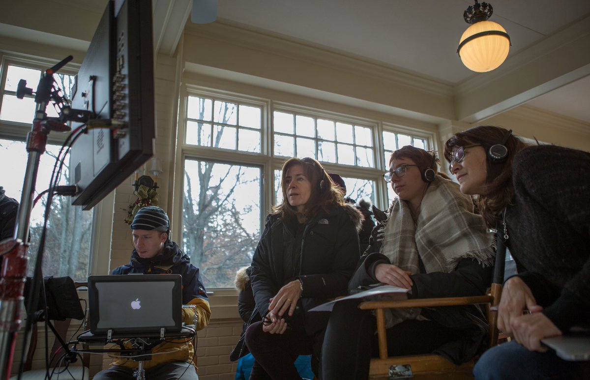 BuckProductions's tweet photo. Video village back on Astronaut!
.
Looking forward to chatting it up today with @ShelaghMcLeod & Carolyn Saunders!!
.
Catch the #bucklivestream at 4:00 pm EST! π¬
.
#instagramlive #buckproductions @Astronaut_Movie #femalefilmmakerfriday @The_Writers_Lab #womendirectors https://t.co/1qvFlZq2aS