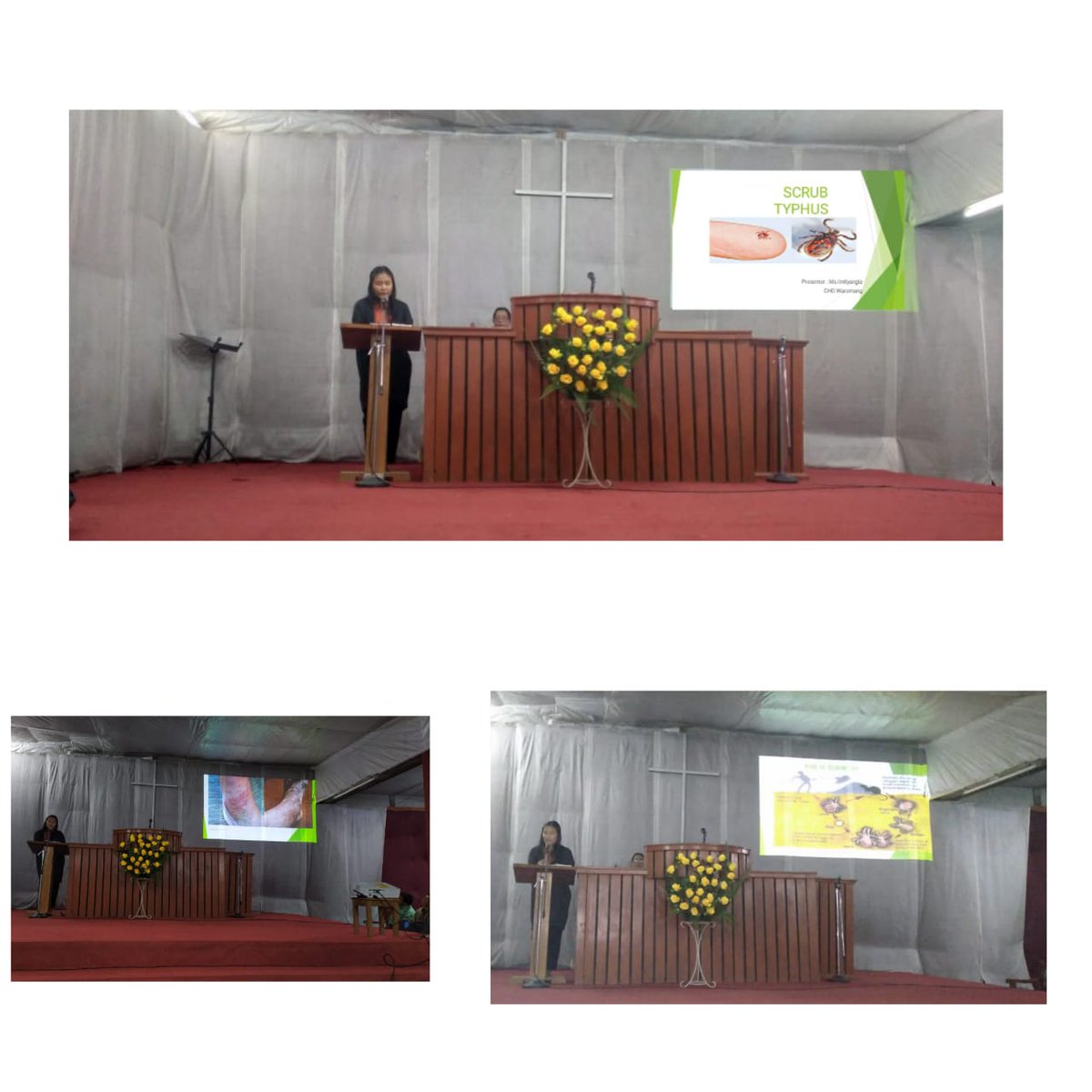 NISHTHA_CPHC's tweet photo. Keeping communities safe! Awareness session conducted on 'Scrub Typhus' by Ms. Imtiyangla, CHO of #AyushmanBharatHWC Waromung, Mokokchung in Nagaland following an outbreak in neighboring villages @MoHFW_INDIA @usaid_india @NNagaland @NagalandNhm @Neiphiu_Rio https://t.co/BM7xUwZCJa