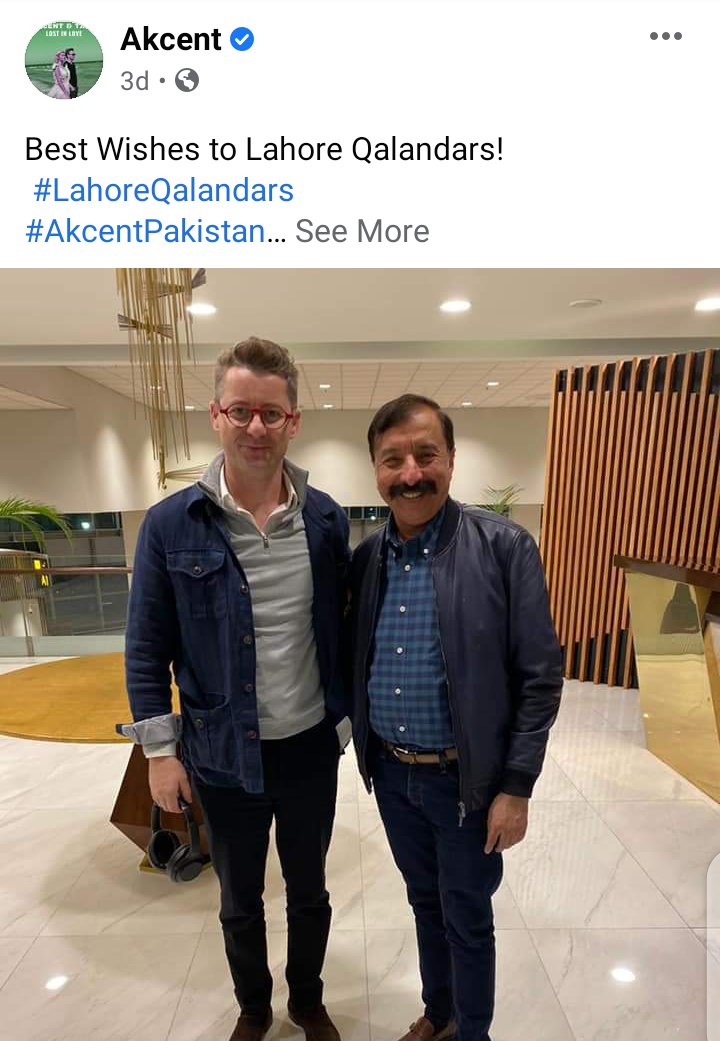 AlexMN__'s tweet photo. Akcent took a picture with Rana Sahab and they lost PSL.
Akcent wanted to come in an event of Lumhs and it is postponed.
Akcent hay hi panoti. https://t.co/zzN5QE1gcp