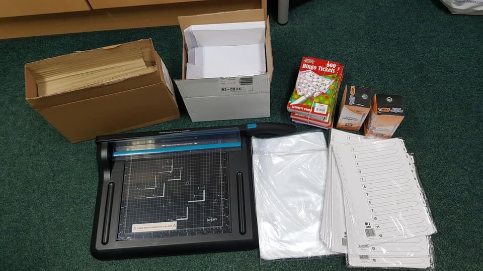 IsonHarrison's tweet photo. Delighted to be able to donate some much needed stationery to Cross Gates &amp; District Good Neighbours. We hope this additional support will help them to maintain their services and enable them to continue to keep in touch with their members during these difficult times. https://t.co/qtZNKIPd1S