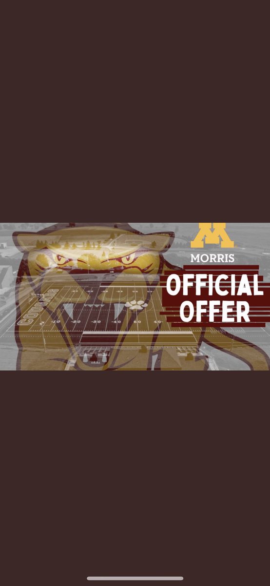 WightmanCael's tweet photo. Extremely blessed and grateful to receive and offer for Minnesota Morris University‼️ @UMMFootball @Coach_Gehlen https://t.co/eohuM36lXz