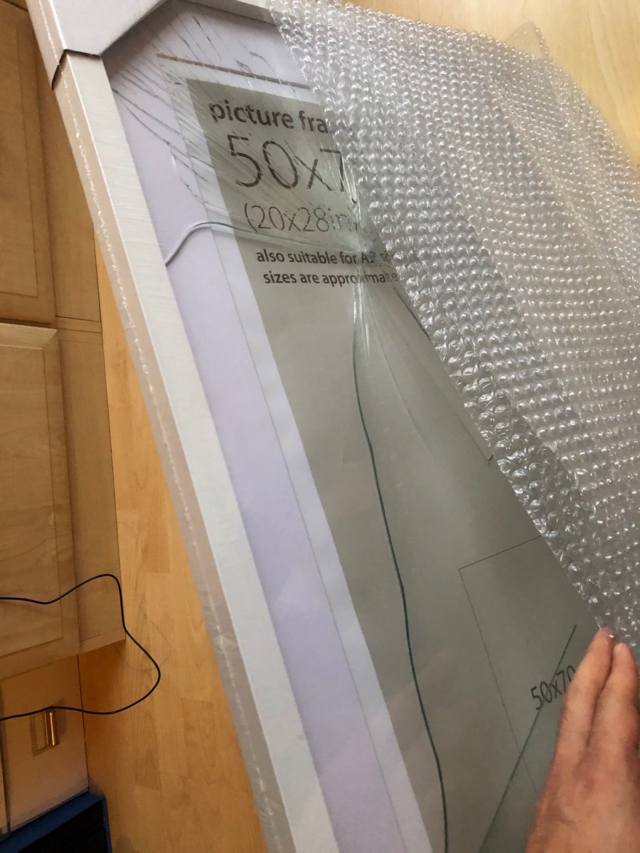 JRowsell2's tweet photo. Thanks @Hobbycraft , picture will look lovely in this! 🤷🏽‍♂️ 

Return to sender! https://t.co/MrVOPNMe2x