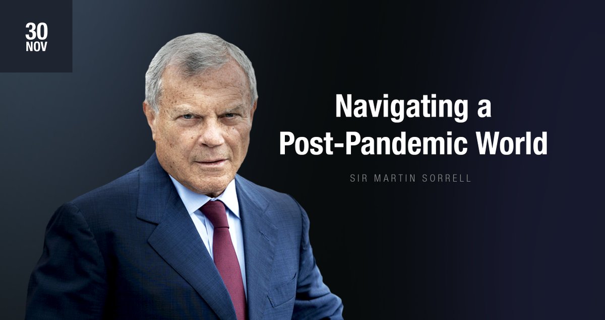 AsiaSeriesCH's tweet photo. 30.11 at 17:30 CET - Sir Martin Sorrell on #China, #Biden, #Technology and "Navigating the Post-Pandemic World". Interview with former @McKinsey director, Conor Kehoe.

https://t.co/7QnjGEDoRM

@martinsorrell @LBS @IMD_Bschool @babson @Harvard @Cambridge_Uni @risj_oxford https://t.co/17QiGhaua4