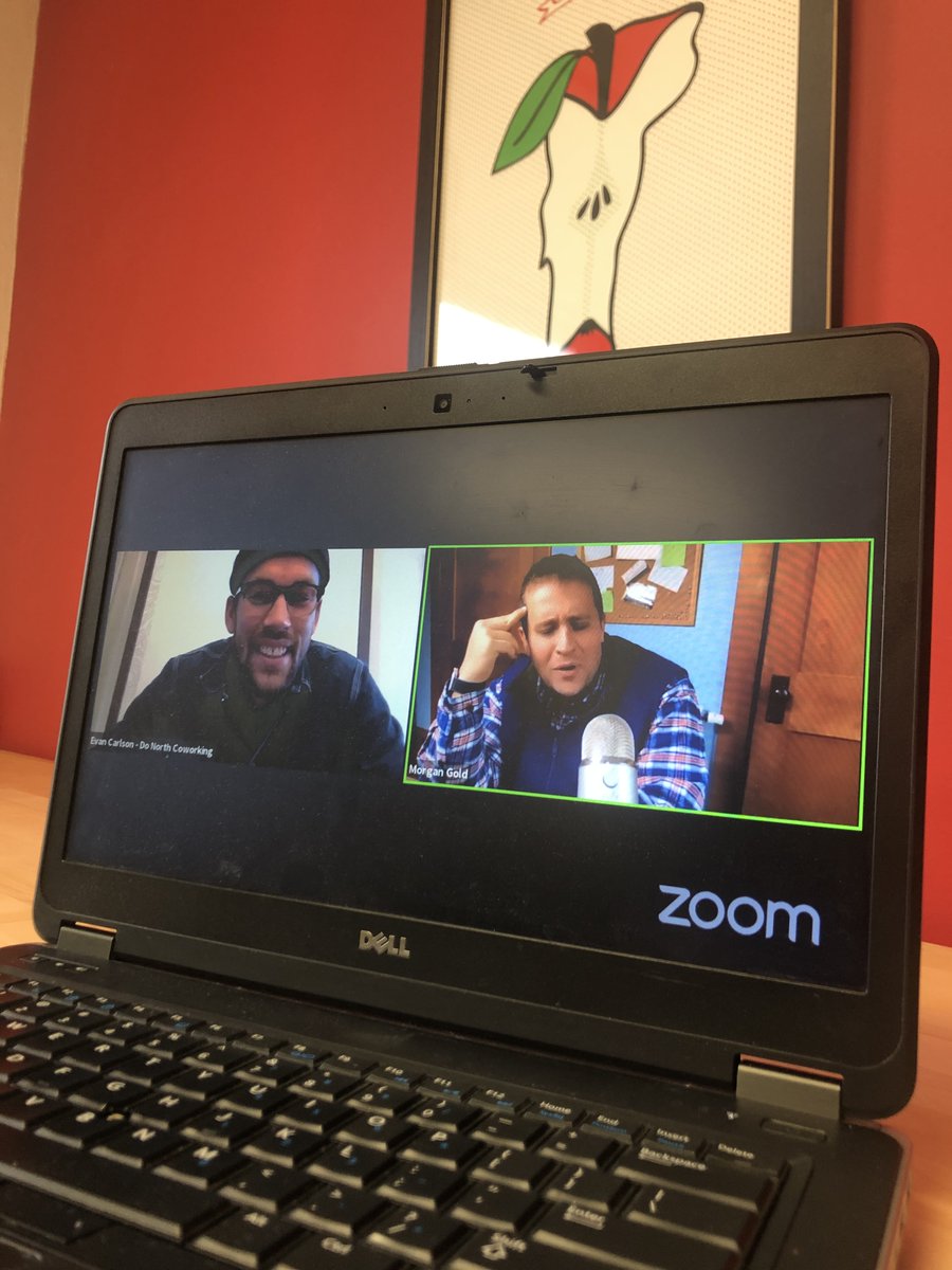 We had a great time talking with <a href="/GoldShawFarm/">Morgan Gold</a> yesterday. Did you miss the #livestream? Check out recordings of ALL of our #Rural &amp; #Resilient conversations over on our Facebook page. Great content to enjoy during #GlobalEntrepreneurshipWeek!

facebook.com/DoNorthCoworki…