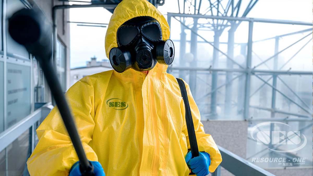 RecyclingOne's tweet photo. Want to make sure your employees and customers are safe during this pandemic?  SES can help with our COVD19 Full Decontamination Service.  
Click the link to get more information on our cleaning and decontamination services.   https://t.co/JtbtSgtacA https://t.co/rSRbqeR6AD