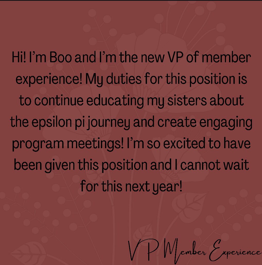 𝚅𝙿 𝙼𝚎𝚖𝚋𝚎𝚛 𝙴𝚡𝚙𝚎𝚛𝚒𝚎𝚗𝚌𝚎, 𝙱𝚛𝚎𝚊𝚗𝚗𝚊 𝙷𝚢𝚜𝚎𝚕𝚕