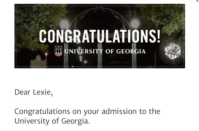 It’s a good day. Go Dawgs #uga25