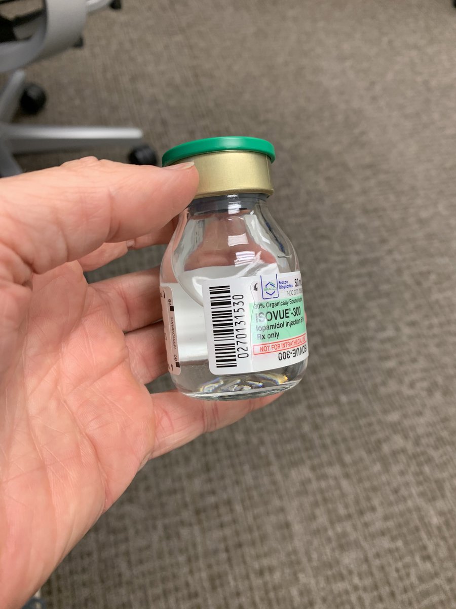 Given all the heavy issues we have faced in 2020, I thought I would change the tone and ask my Radiology colleagues and question. “Can @DCSuperman see througha bottle of contrast?” @JVIRmedia @RSNA @StanfordRad